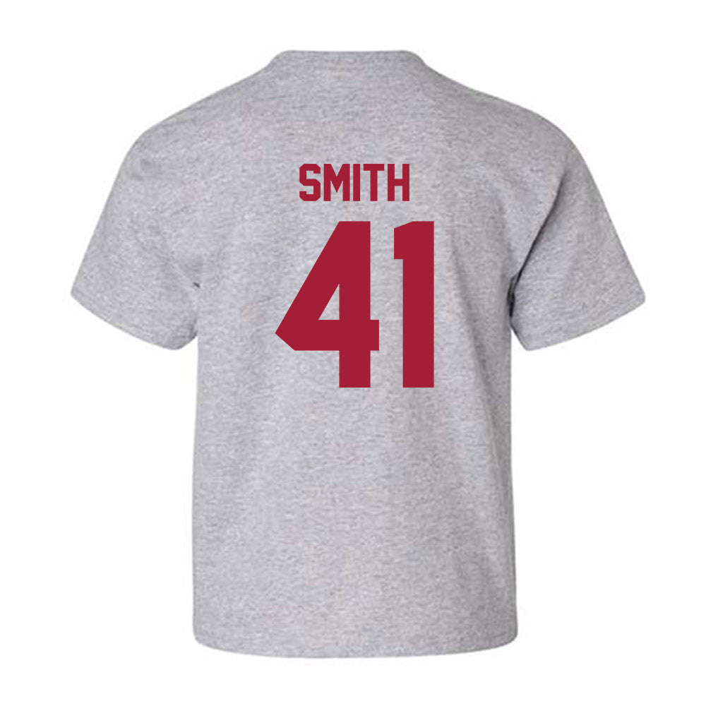 Arkansas - NCAA Football : Connor Smith - Youth T-Shirt-1