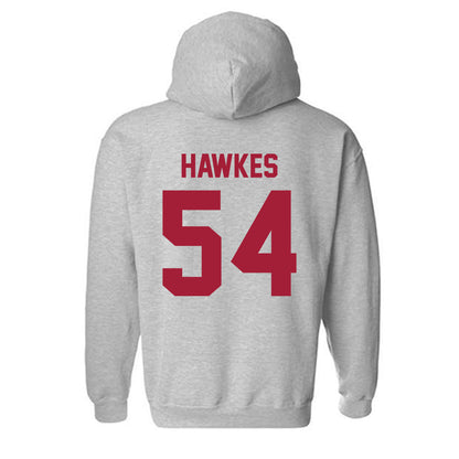 Arkansas - NCAA Football : Adam Hawkes - Hooded Sweatshirt-1