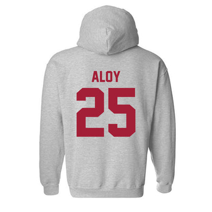 Arkansas - NCAA Baseball : Kuhio Aloy - Hooded Sweatshirt-1