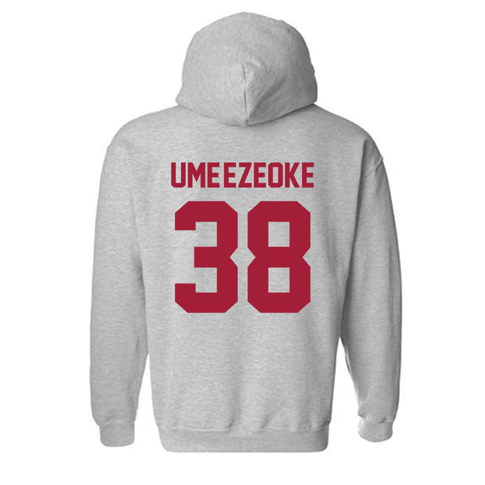 Arkansas - NCAA Football : Bradley Ume-Ezeoke - Hooded Sweatshirt-1
