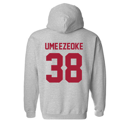 Arkansas - NCAA Football : Bradley Ume-Ezeoke - Hooded Sweatshirt-1