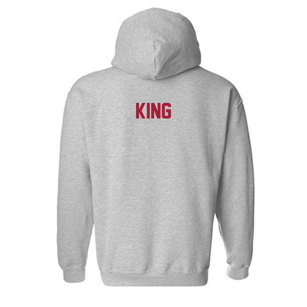 Arkansas - NCAA Women's Gymnastics : Avery King - Hooded Sweatshirt-1