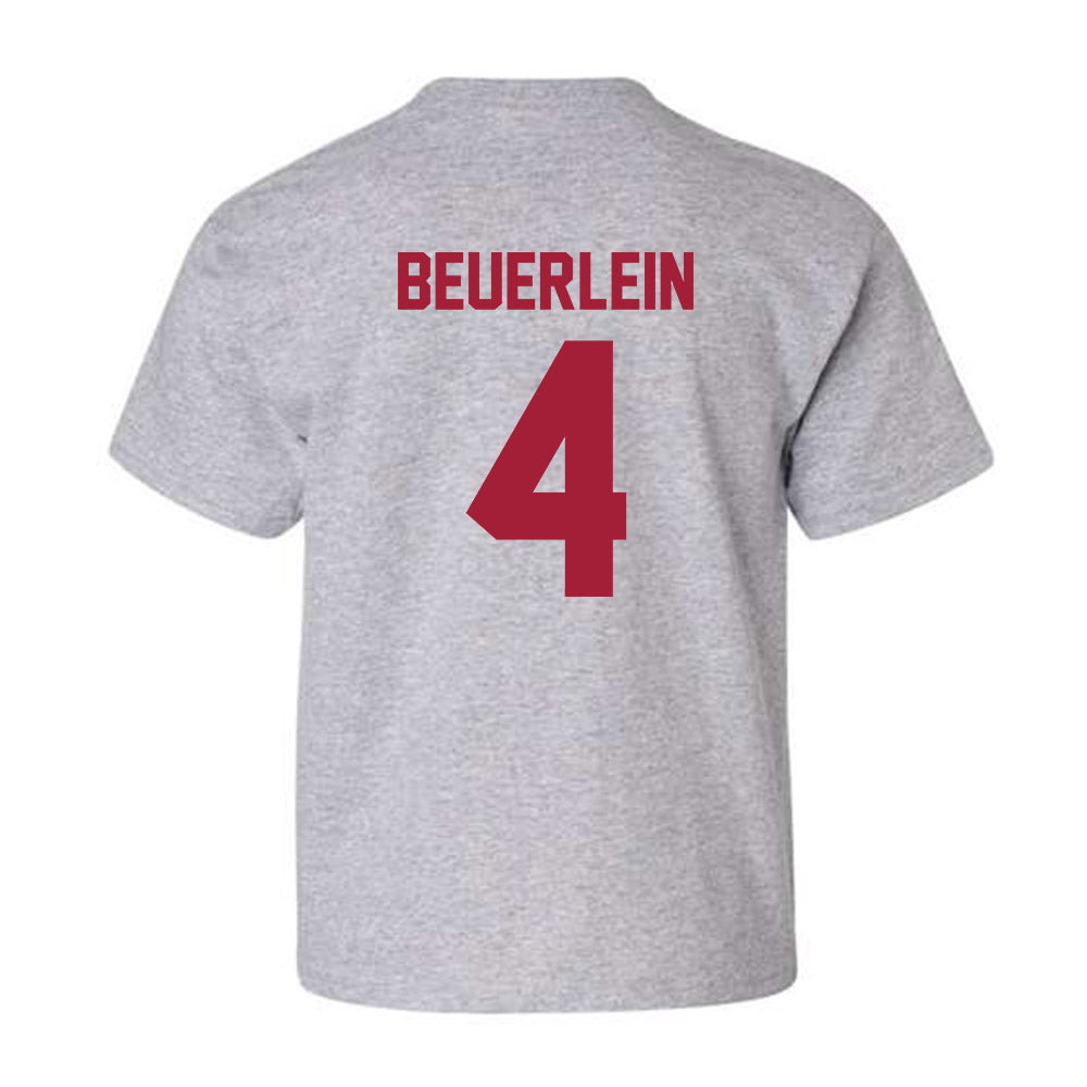 Arkansas - NCAA Softball : Reis Beuerlein - Youth T-Shirt
