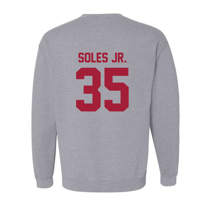 Arkansas - NCAA Football : Steven Soles Jr. - Crewneck Sweatshirt-1
