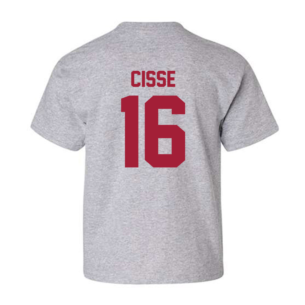 Arkansas - NCAA Football : Ismael Cisse - Youth T-Shirt-1