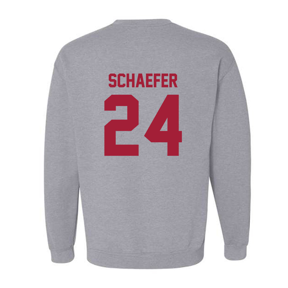 Arkansas - NCAA Baseball : Landon Schaefer - Crewneck Sweatshirt-1