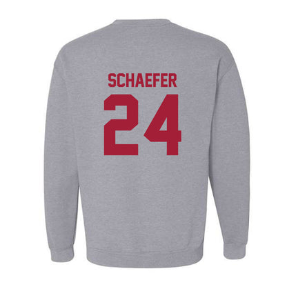 Arkansas - NCAA Baseball : Landon Schaefer - Crewneck Sweatshirt-1