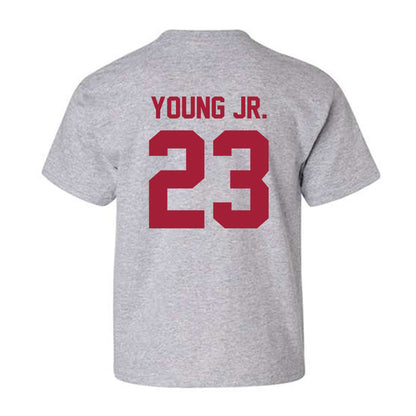 Arkansas - NCAA Football : Kevin Young Jr. - Youth T-Shirt-1