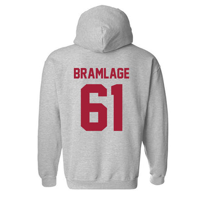 Arkansas - NCAA Football : Kaden Bramlage - Hooded Sweatshirt-1