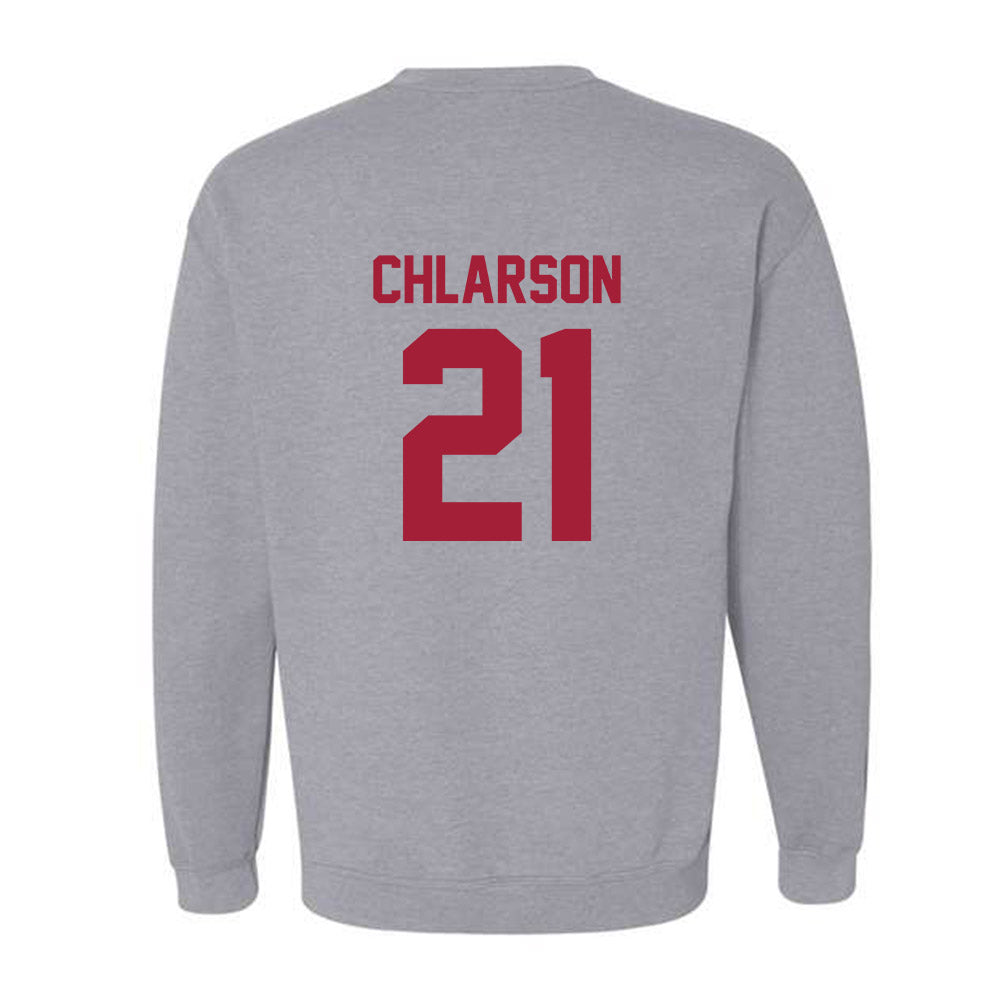 Arkansas - NCAA Women's Basketball : Ashlynn Chlarson - Crewneck Sweatshirt-1