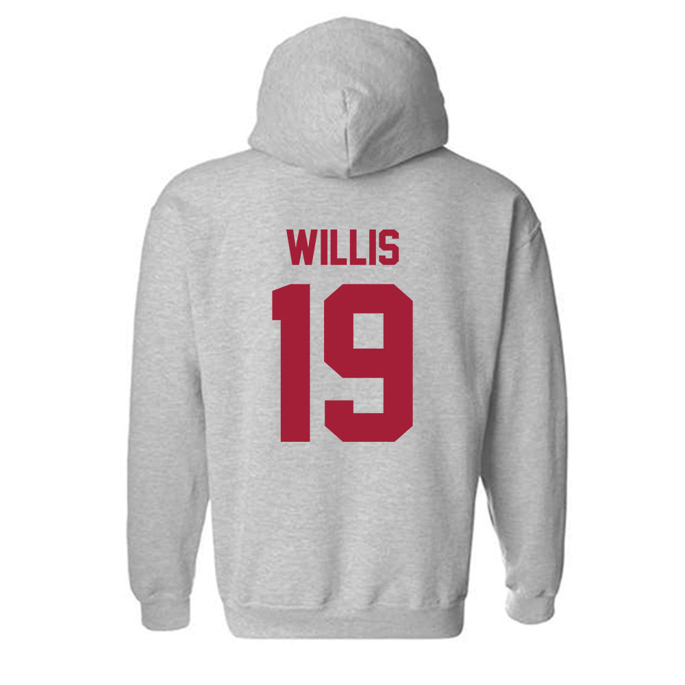 Arkansas - NCAA Baseball : Carson Willis - Hooded Sweatshirt-1