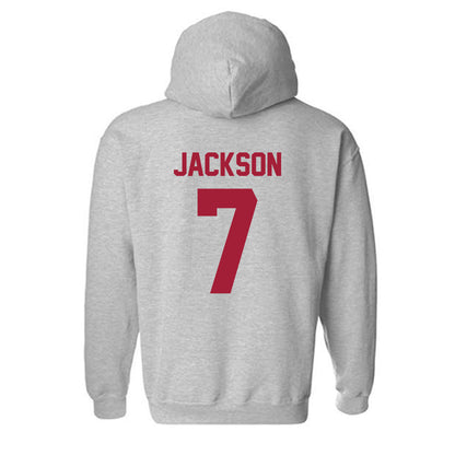 Arkansas - NCAA Football : KJ Jackson - Hooded Sweatshirt-1