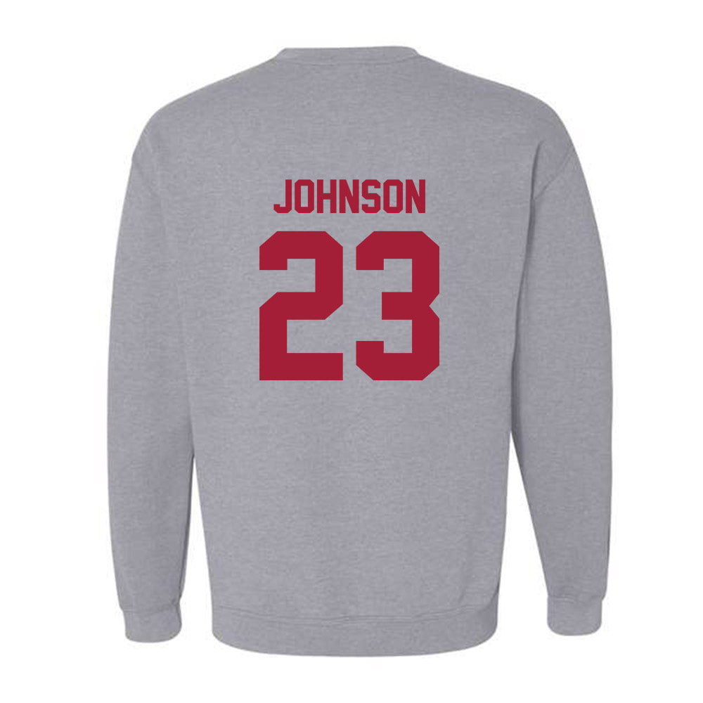 Arkansas - NCAA Softball : Reagan Johnson - Crewneck Sweatshirt