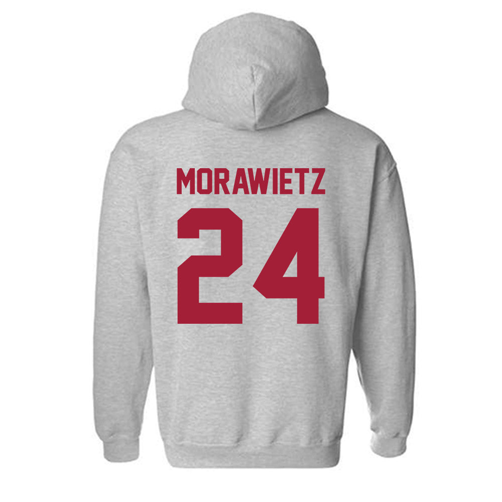 Arkansas - NCAA Women's Soccer : Kayla Morawietz - Hooded Sweatshirt-1
