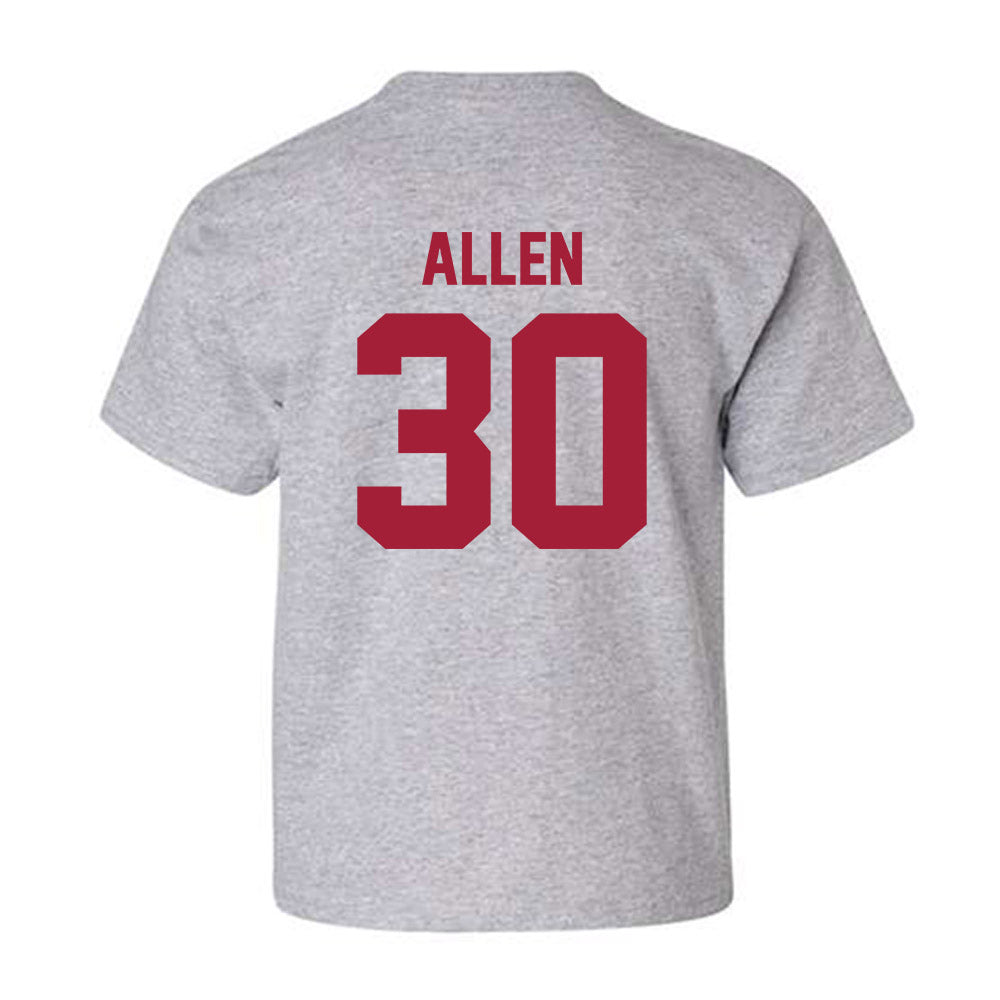 Arkansas - NCAA Football : J’Lynn Allen - Youth T-Shirt-1