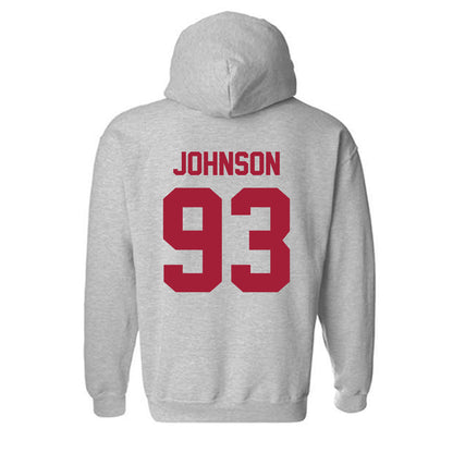 Arkansas - NCAA Football : Keiundre Johnson - Hooded Sweatshirt-1