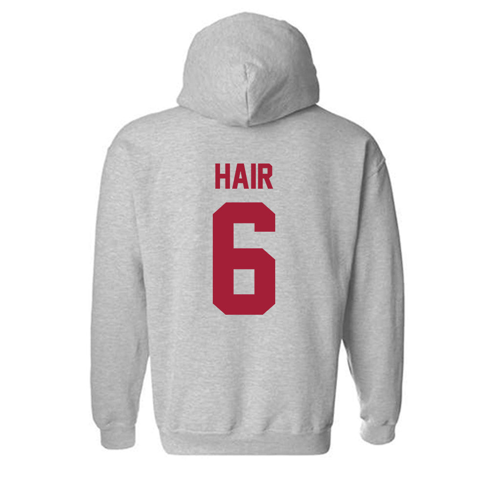 Arkansas - NCAA Women's Soccer : Cora Hair - Hooded Sweatshirt-1