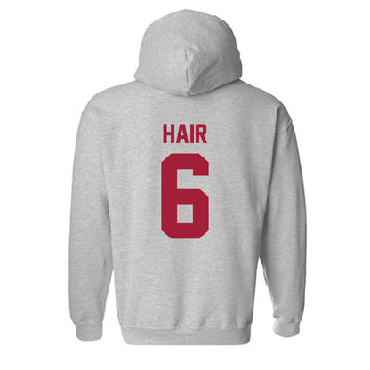 Arkansas - NCAA Women's Soccer : Cora Hair - Hooded Sweatshirt-1