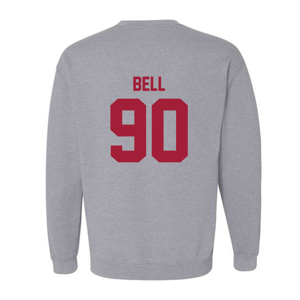 Arkansas - NCAA Football : Caleb Bell - Crewneck Sweatshirt-1