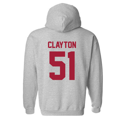 Arkansas - NCAA Football : Carey Clayton - Hooded Sweatshirt-1