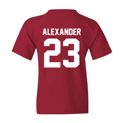Arkansas - NCAA Women's Volleyball : Aleki Alexander - Classic Shersey Youth T-Shirt