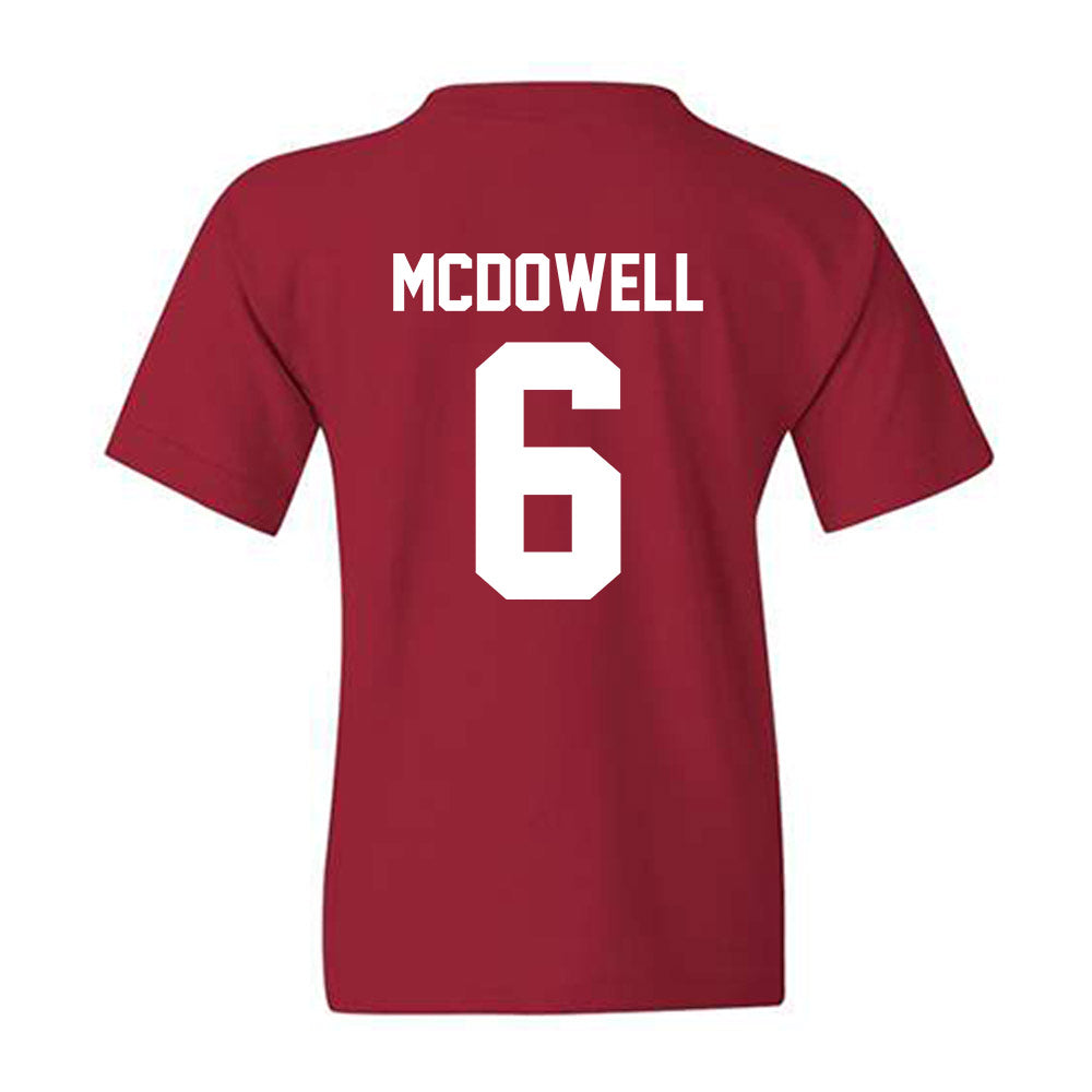Arkansas - NCAA Softball : Ella McDowell - Classic Shersey Youth T-Shirt-1