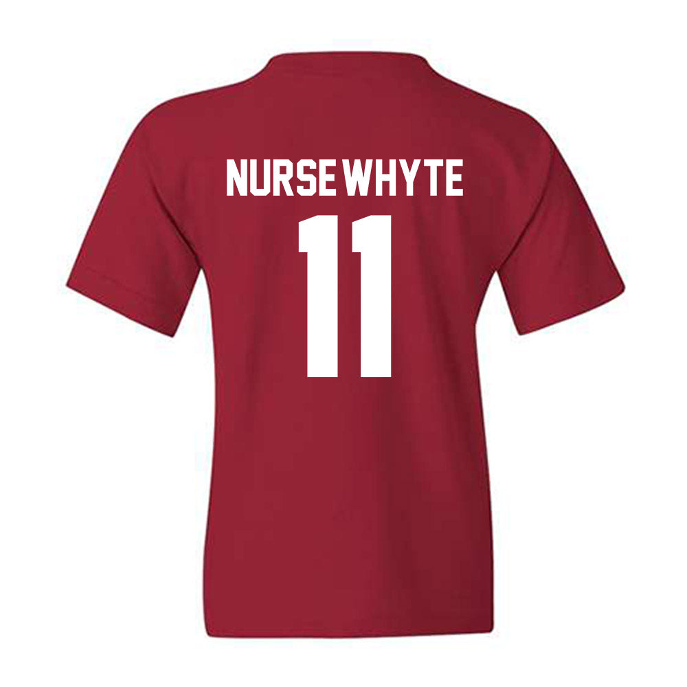 Arkansas - NCAA Women's Soccer : Aniyah Nurse-Whyte - Classic Shersey Youth T-Shirt-1