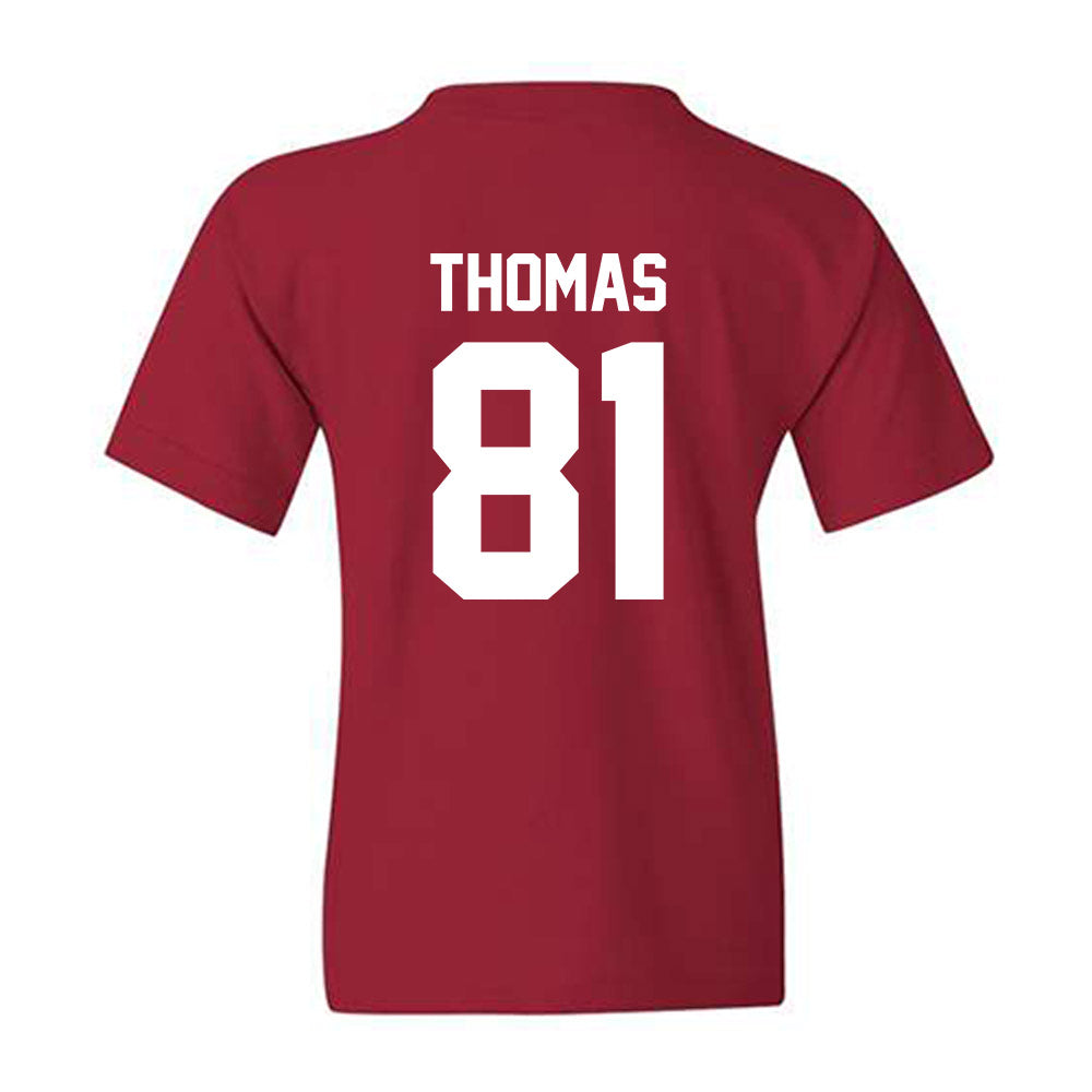 Arkansas - NCAA Football : Dai'Shaun Thomas - Classic Shersey Youth T-Shirt-1