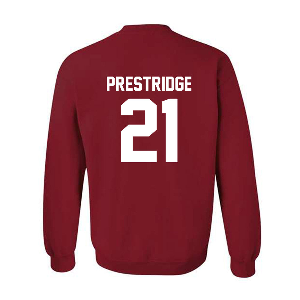 Arkansas - NCAA Women's Basketball : Kyiah Prestridge - Classic Shersey Crewneck Sweatshirt-1