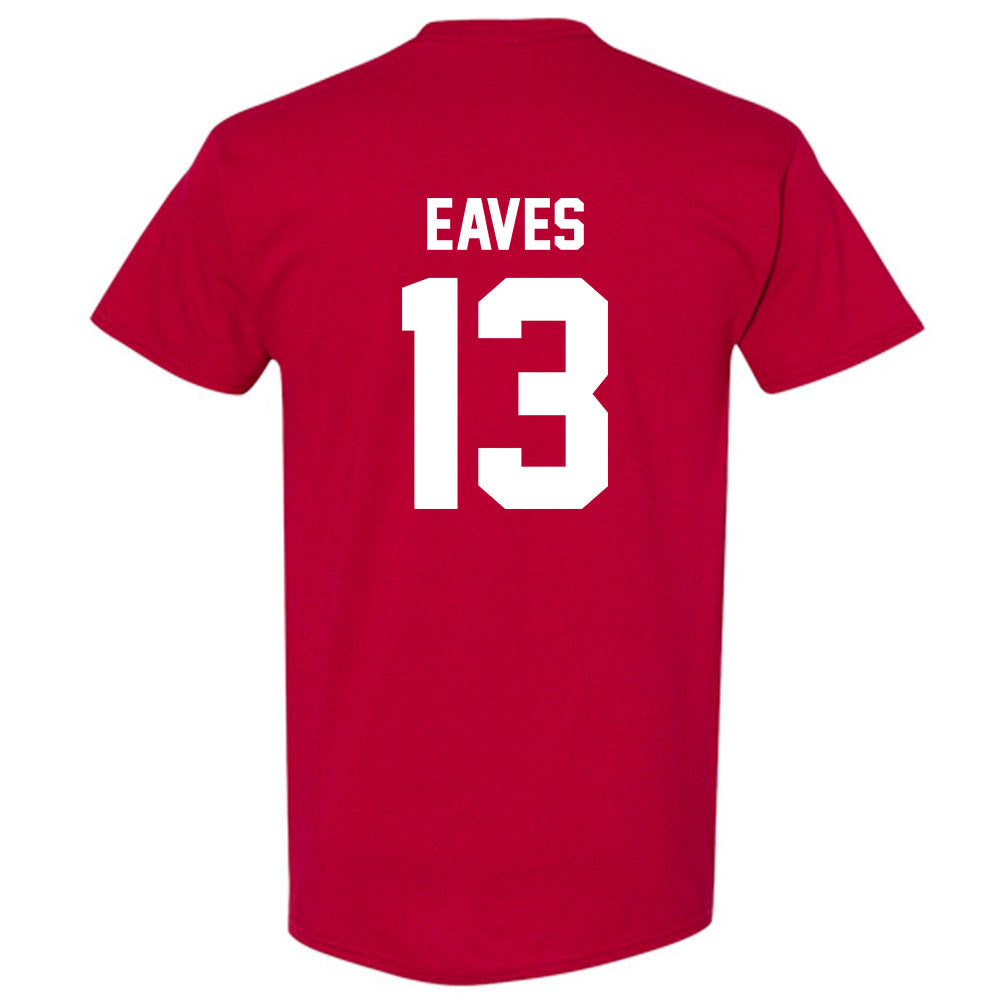 Arkansas - NCAA Baseball : Steele Eaves - Classic Shersey T-Shirt-1