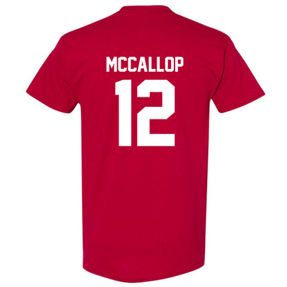 Arkansas - NCAA Women's Basketball : Grace McCallop - Classic Shersey T-Shirt-1