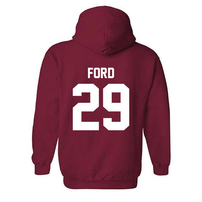 Arkansas - NCAA Football : Brandon Ford - Classic Shersey Hooded Sweatshirt-1