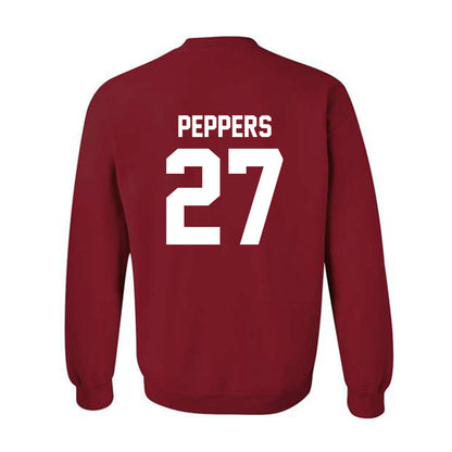 Arkansas - NCAA Women's Volleyball : Journey Peppers - Classic Shersey Crewneck Sweatshirt-1