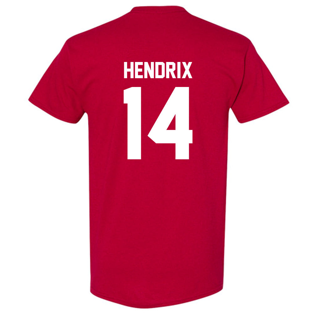 Arkansas - NCAA Football : Hank Hendrix - Classic Shersey T-Shirt-1