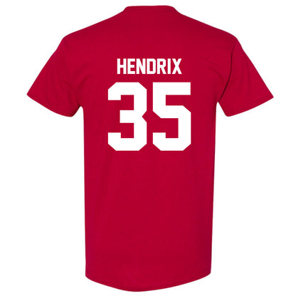 Arkansas - NCAA Football : Hutson Hendrix - Classic Shersey T-Shirt-1