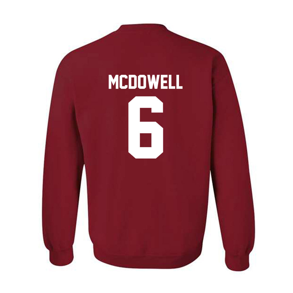 Arkansas - NCAA Softball : Ella McDowell - Classic Shersey Crewneck Sweatshirt-1