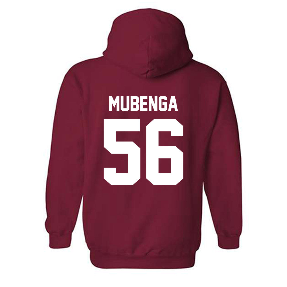 Arkansas - NCAA Football : Ben Mubenga - Classic Shersey Hooded Sweatshirt-1