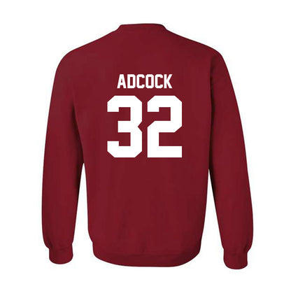 Arkansas - NCAA Football : Matthew Adcock - Classic Shersey Crewneck Sweatshirt-1