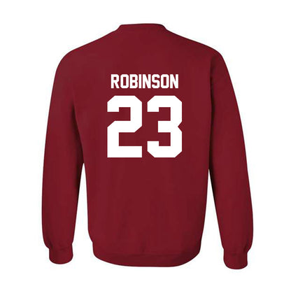 Arkansas - NCAA Women's Basketball : Emily Robinson - Classic Shersey Crewneck Sweatshirt-1