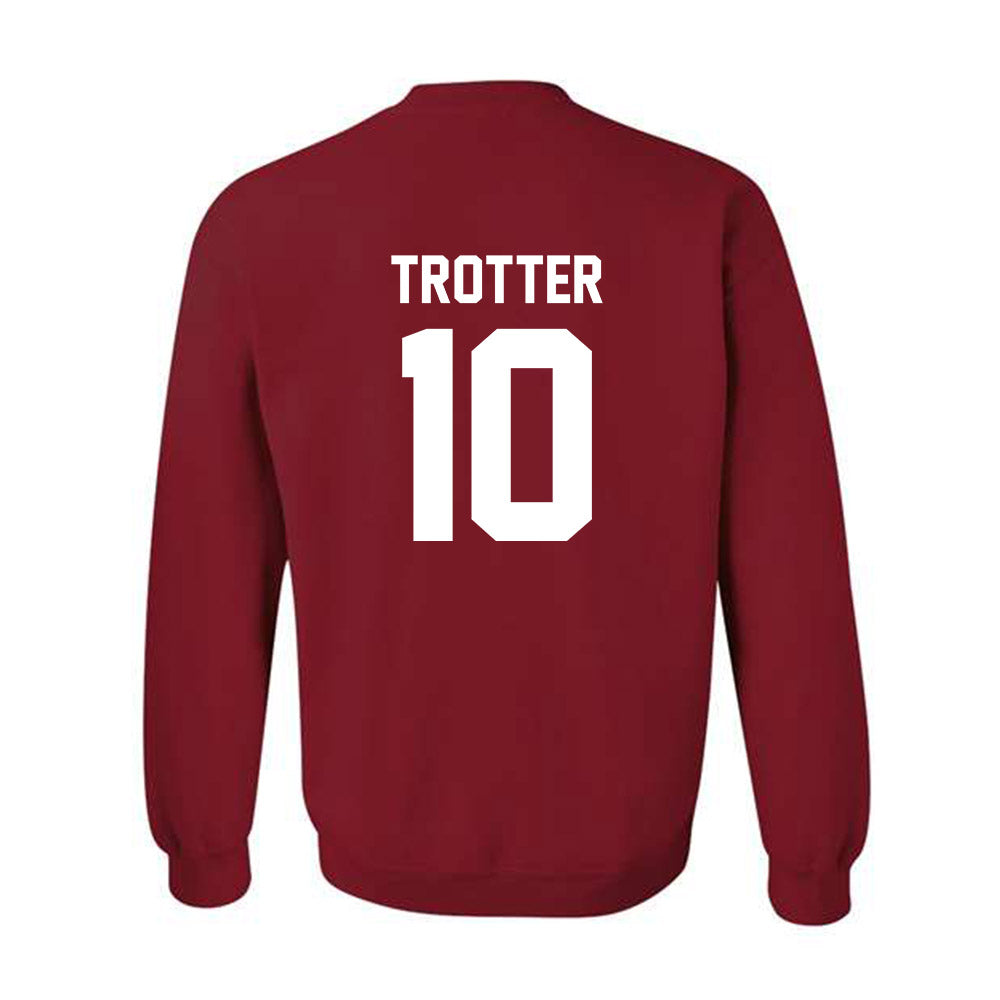 Arkansas - NCAA Football : Cade Trotter - Classic Shersey Crewneck Sweatshirt-1