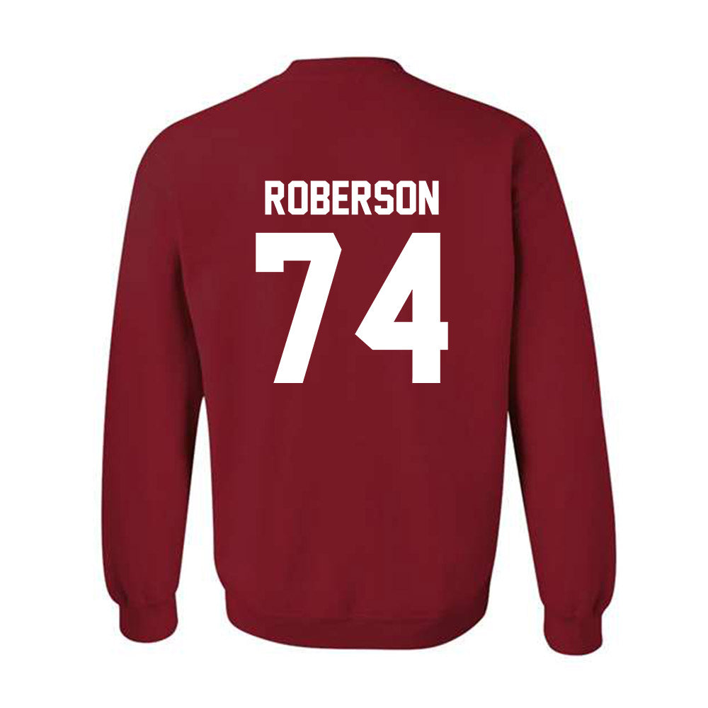 Arkansas - NCAA Football : Terence Roberson - Classic Shersey Crewneck Sweatshirt-1