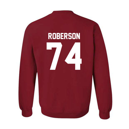 Arkansas - NCAA Football : Terence Roberson - Classic Shersey Crewneck Sweatshirt-1