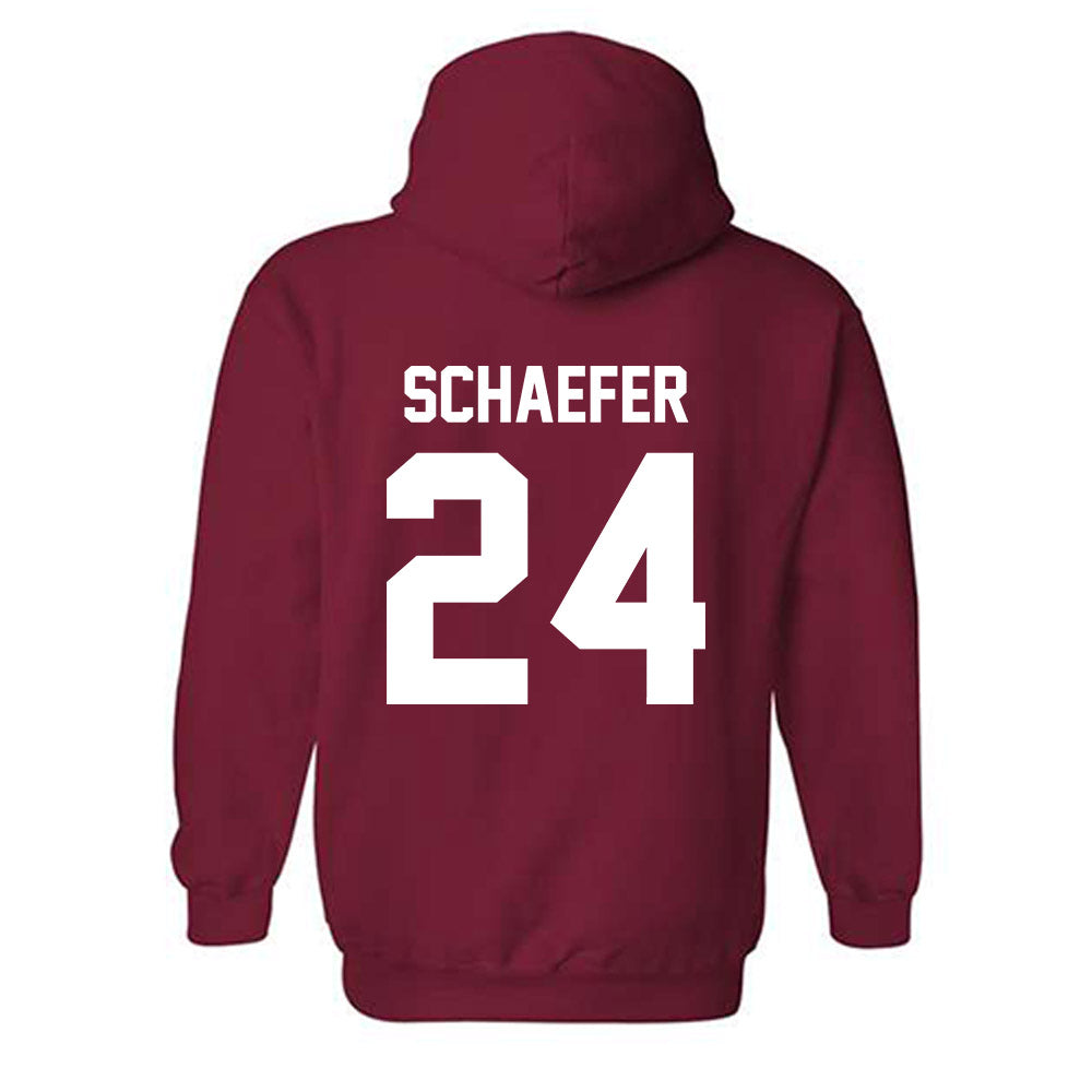 Arkansas - NCAA Baseball : Landon Schaefer - Classic Shersey Hooded Sweatshirt-1