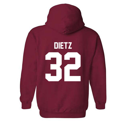Arkansas - NCAA Baseball : Hunter Dietz - Classic Shersey Hooded Sweatshirt