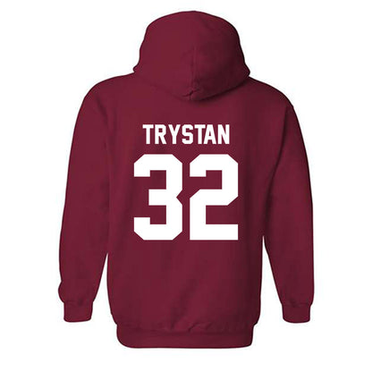 Arkansas - NCAA Baseball : Trystan Trystan - Classic Shersey Hooded Sweatshirt-1
