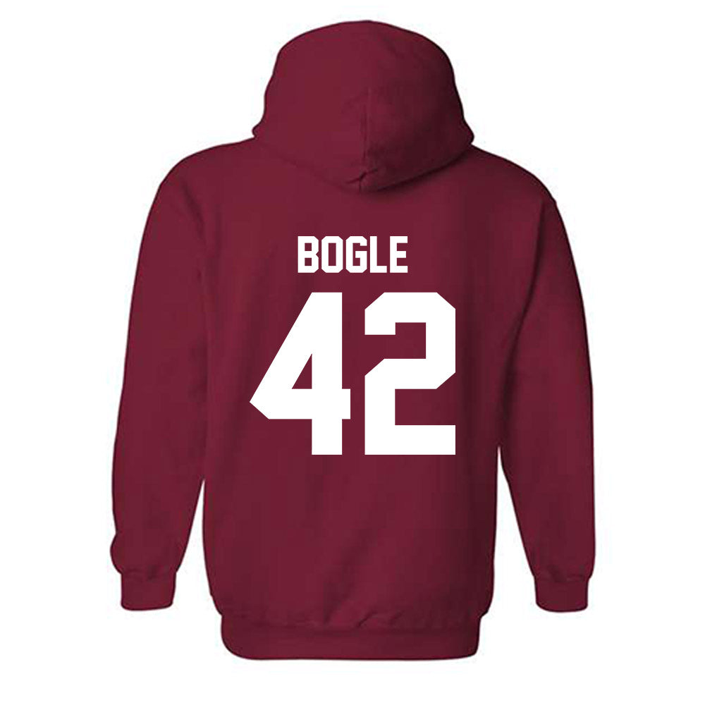 Arkansas - NCAA Football : Ben Bogle - Classic Shersey Hooded Sweatshirt-1