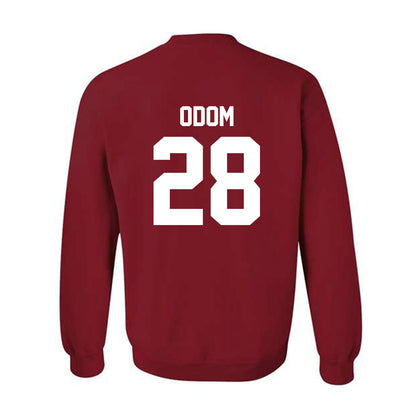 Arkansas - NCAA Football : Trajen Odom - Classic Shersey Crewneck Sweatshirt-1