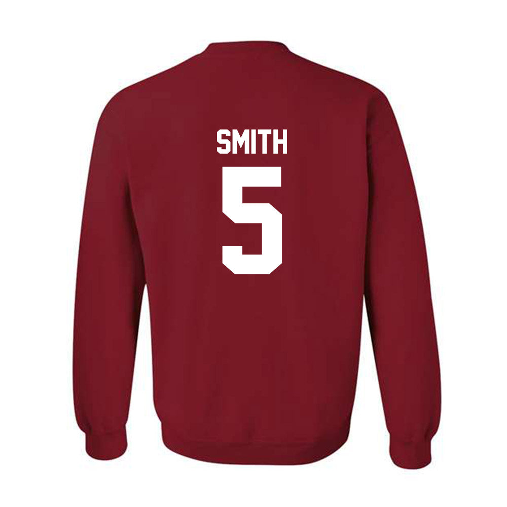 Arkansas - NCAA Football : Sutton Smith - Classic Shersey Crewneck Sweatshirt-1