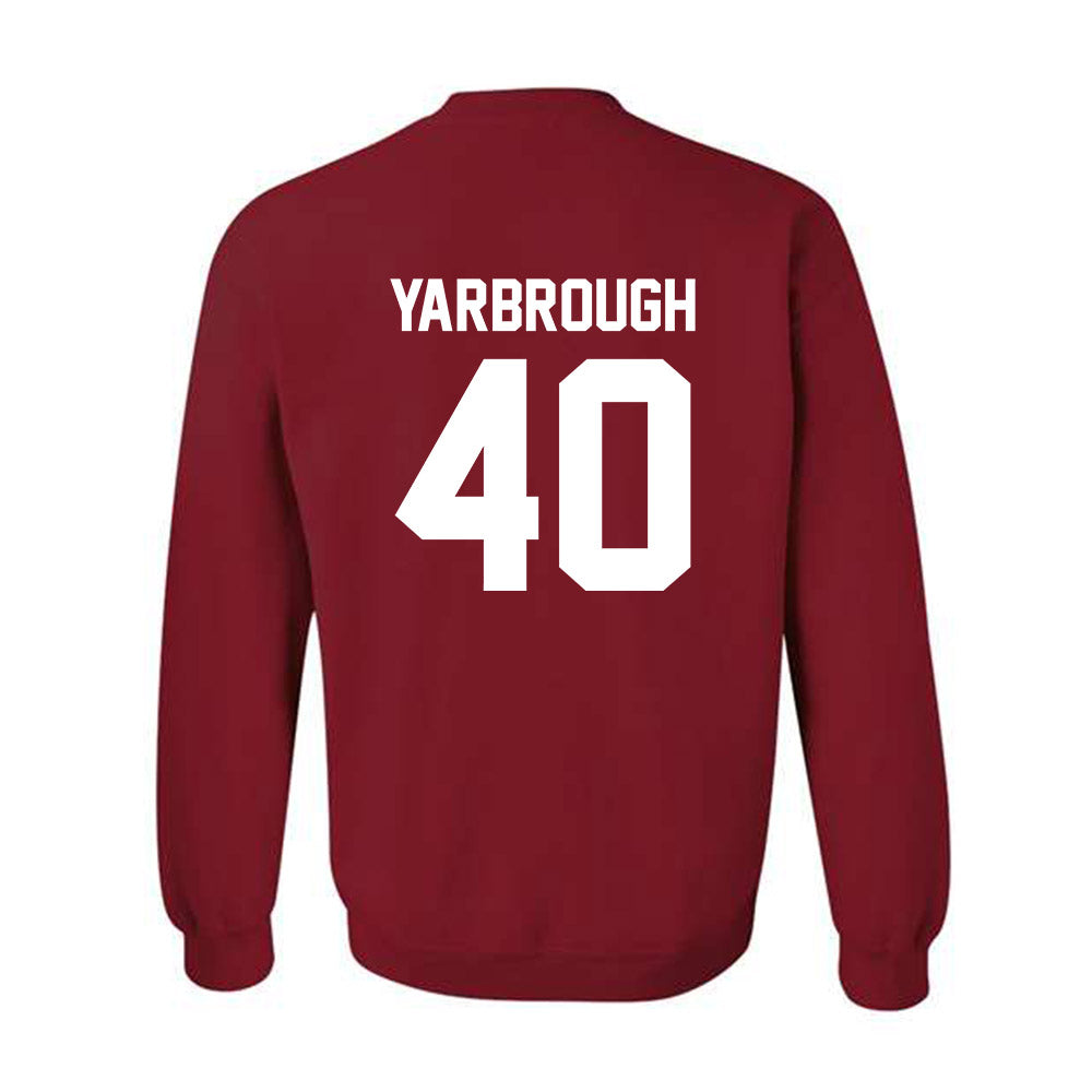 Arkansas - NCAA Football : Colton Yarbrough - Classic Shersey Crewneck Sweatshirt-1