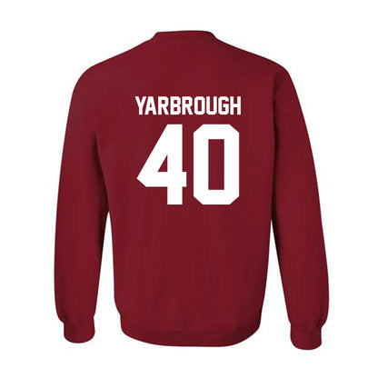 Arkansas - NCAA Football : Colton Yarbrough - Classic Shersey Crewneck Sweatshirt-1